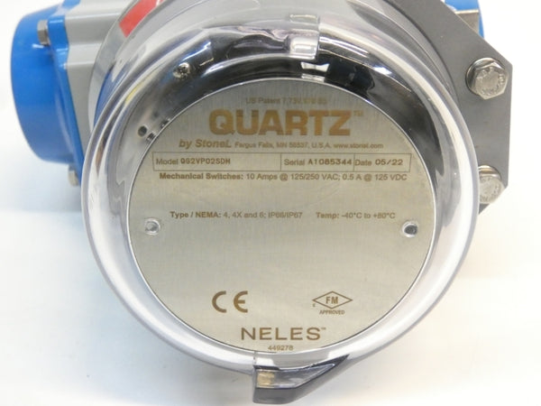 JAMESBURY VPVL200DABD QG2VP02SDM 125/250VAC 10A 116PSI NSNP