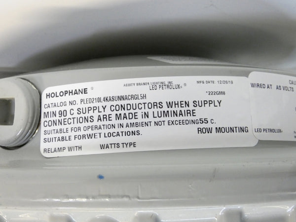 HOLOPHANE PLED210L4KASUNNACRGL5H 277V 0.78A NSNP