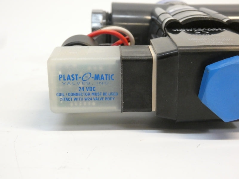 PLASTOMATIC EASMT6V22W24-024DC-PV 24VDC 15PSI 1" NSMP