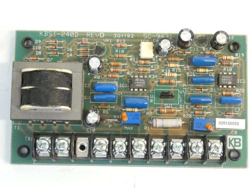 KB ELECTRONICS KBSI-240D(9431) REV. G 115/230V NSMP