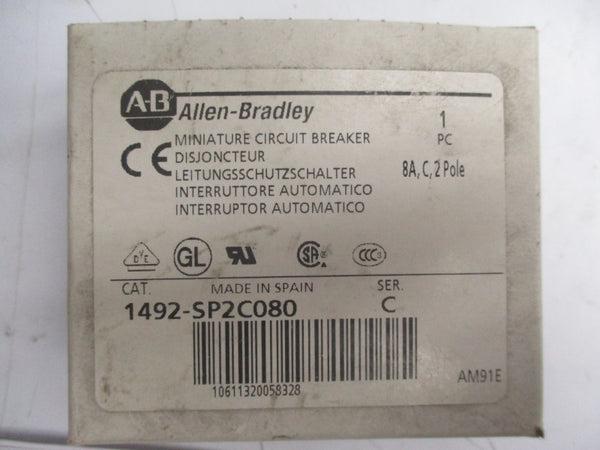 ALLEN BRADLEY 1492-SP2C080 SER. C 415VAC (WH) NSMP