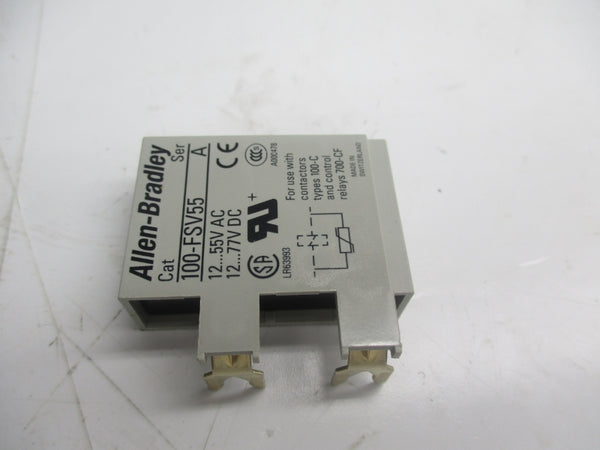 ALLEN BRADLEY 100-FSV55 SER. A 77VDC NSMP