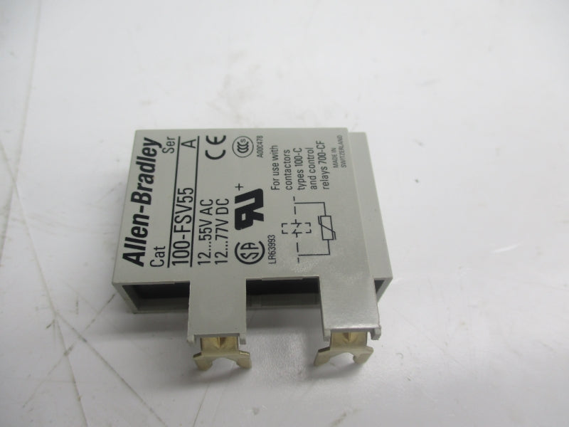 ALLEN BRADLEY 100-FSV55 SER. A 77VDC NSMP