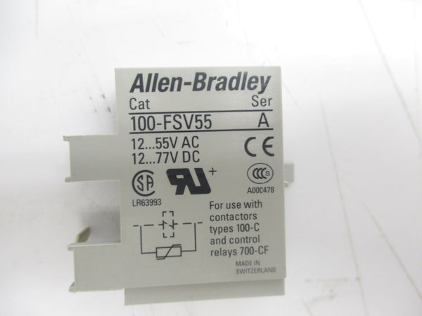 ALLEN BRADLEY 100-FSV55 SER. A 77VDC NSMP