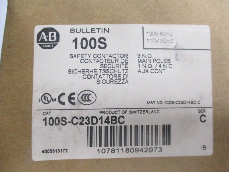 ALLEN BRADLEY 100S-C23D14BC SER. C 690V 32A NSMP
