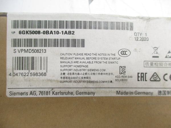 SIEMENS 6GK5008-0BA10-1AB2 24VDC NSFS