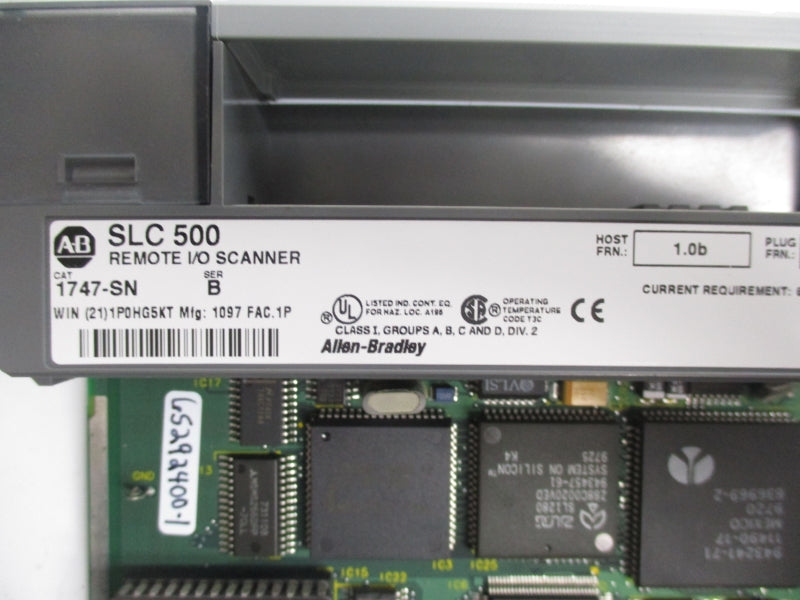 ALLEN BRADLEY 1747-SN SER. B REMAN