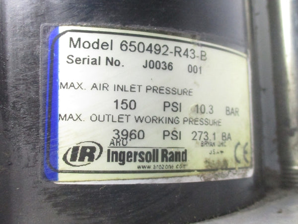 INGERSOLL RAND 650492-R43-B 150PSI UNMP
