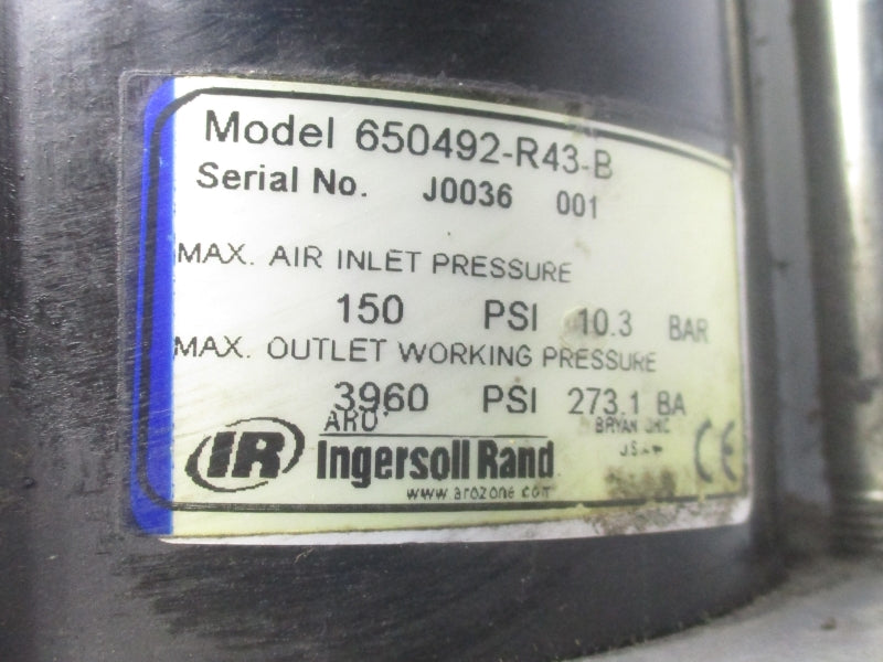 INGERSOLL RAND 650492-R43-B 150PSI UNMP