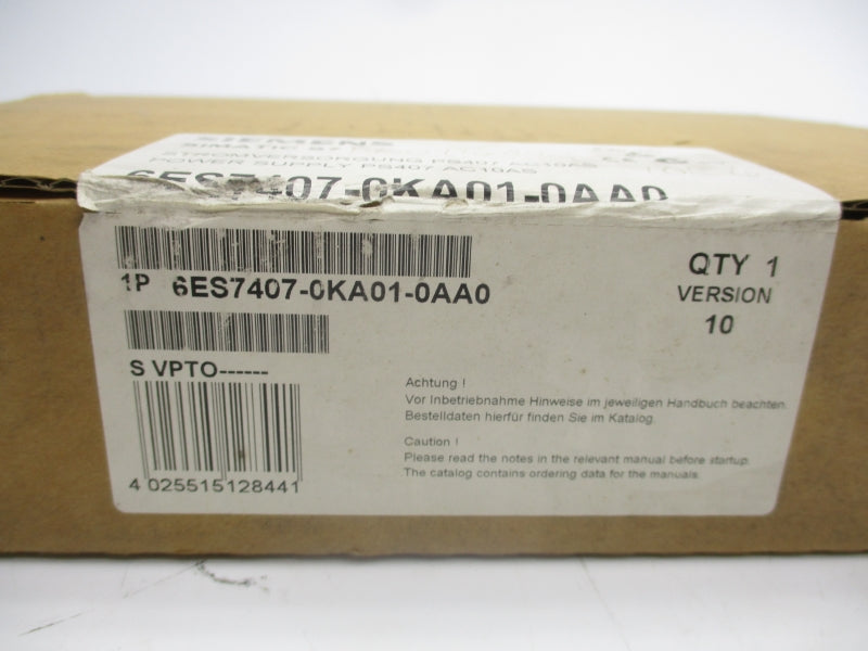 SIEMENS 6ES7407-0KA01-0AA0 NSFS