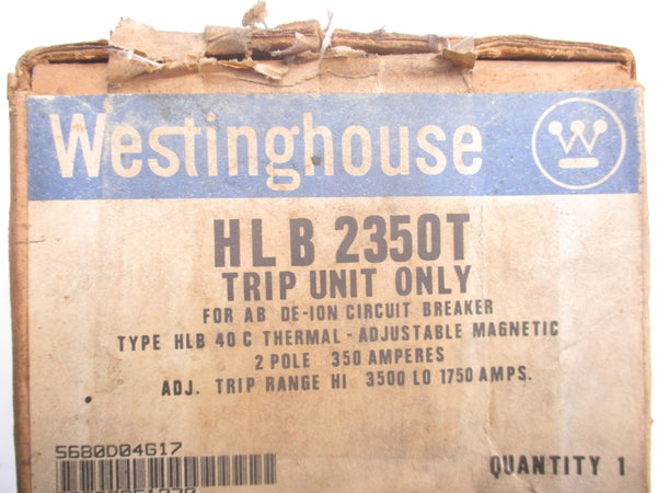 WESTINGHOUSE HLB2350T 350A NSFS