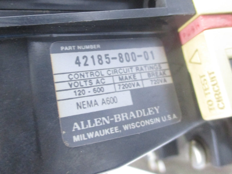 ALLEN BRADLEY 520F-BOD SER. W 110/115-120V UNMP