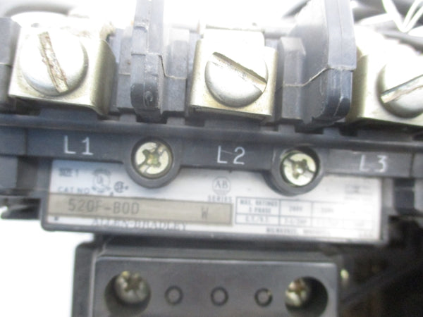 ALLEN BRADLEY 520F-BOD SER. W 110/115-120V UNMP