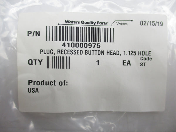WATERS QUALITY PARTS 410000975 NSMP