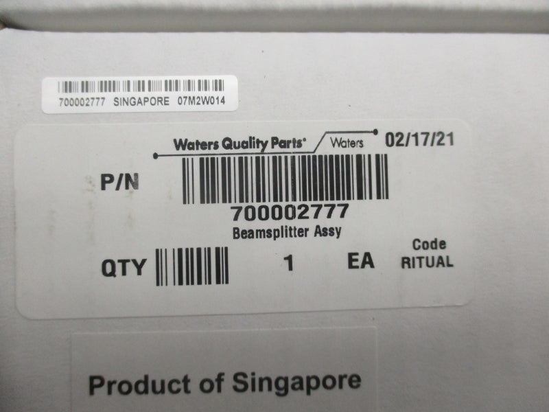 WATERS QUALITY PARTS 700002777 NSMP