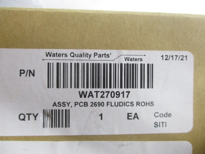 WATERS QUALITY PARTS WAT270917 NSMP