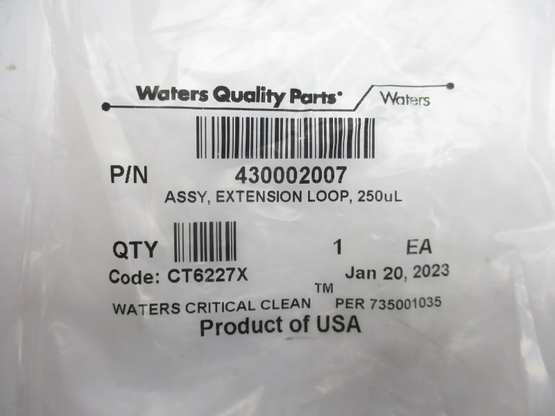 WATERS QUALITY PARTS 430002007 NSMP