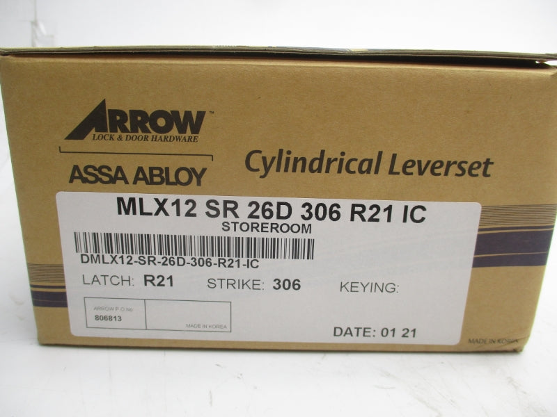 ARROW MLX12 SR 26D 306 R21 IC NSMP