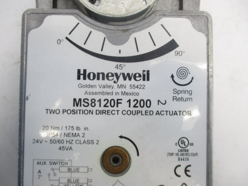 HONEYWELL MS8120F1200 24V NSMP