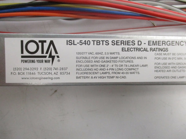 IOTA ISL-540 SER. D 120/277VAC NSMP