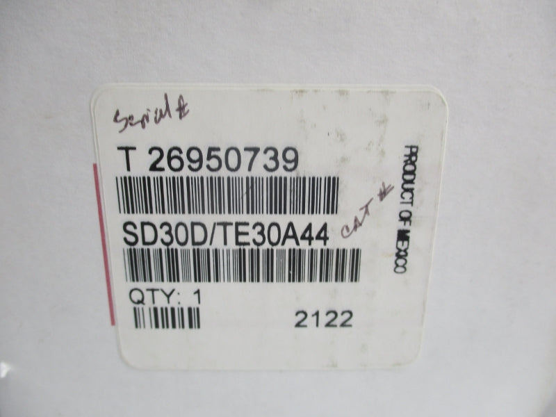 ASCO SD30D/TE30A44 125/250VAC 5A NSMP