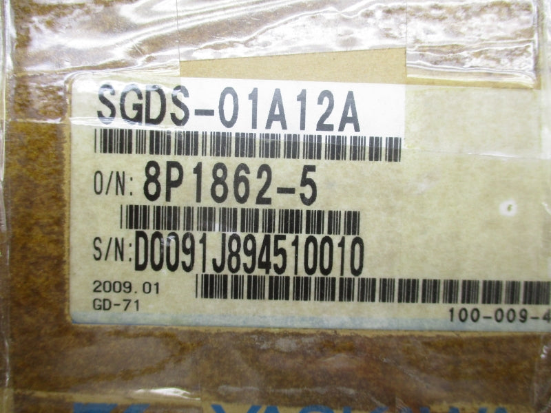 YASKAWA SGDS-01A12A 200-230V 4.7A NSMP