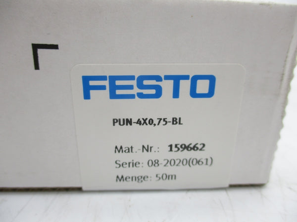 FESTO PUN-4X0.75-BL 159662 NSFS