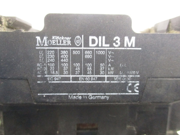 MOELLER DIL3M 230/240V UNMP