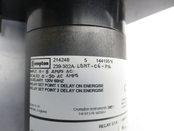 CROMPTON 239-302A-LSNT-C6-PQ 120V 0-50A NSMP