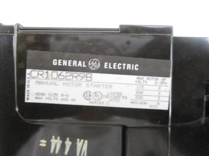 GENERAL ELECTRIC CR1062R9B 460/600V NSMP