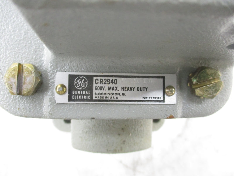 GENERAL ELECTRIC CR2940AJ201A 600V NSMP