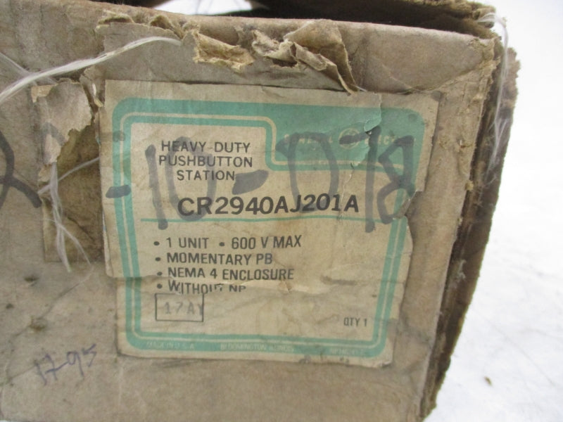 GENERAL ELECTRIC CR2940AJ201A 600V NSMP