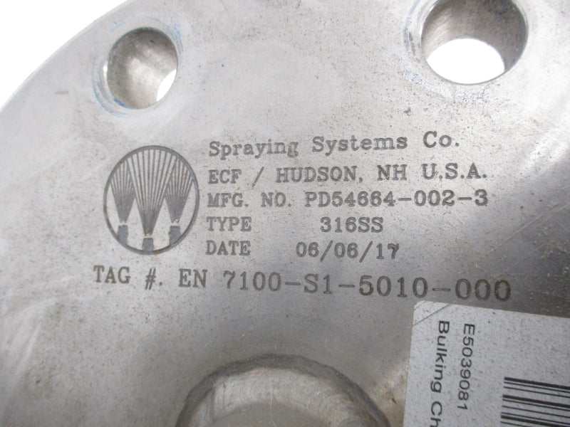 SPRAYING SYSTEMS CO PD54664-002-3 (AS PICTURED) UNMP