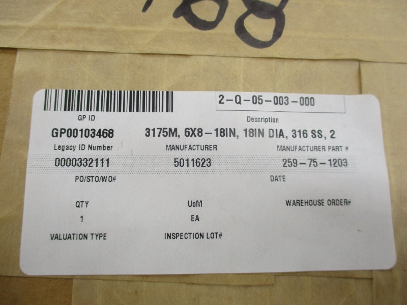 GOULDS 259-75-1203 NSMP