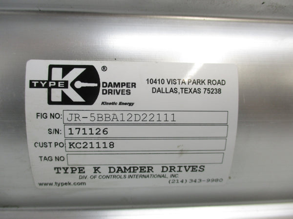 DAMPER DRIVES JR-5BBA12D22111 NSNP