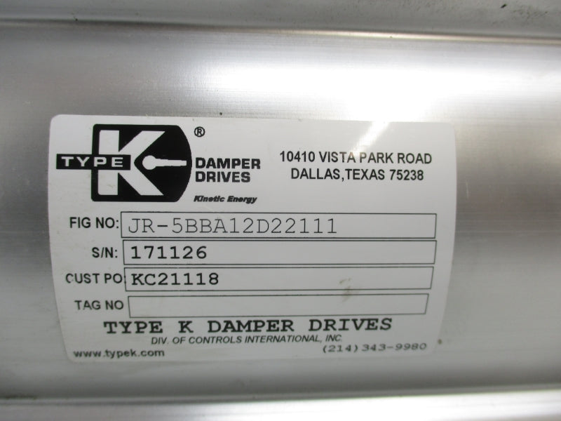 DAMPER DRIVES JR-5BBA12D22111 NSNP