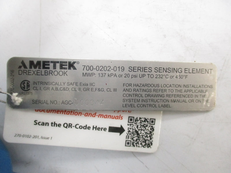 METEK 700-0202-019 NSNP