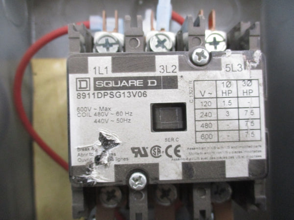 SQUARE D 8911DPSG13V06 480V NSNP