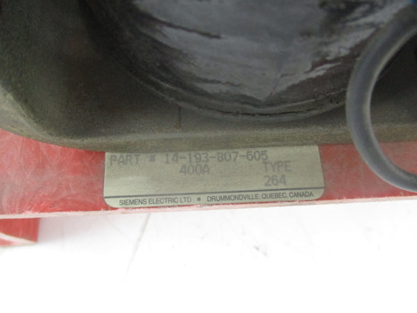 SIEMENS 14-193-807-605 400A UNMP