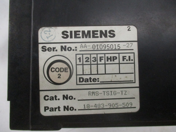 SIEMENS 18-483-905-509 RMS-TSIG-TZ NSNP