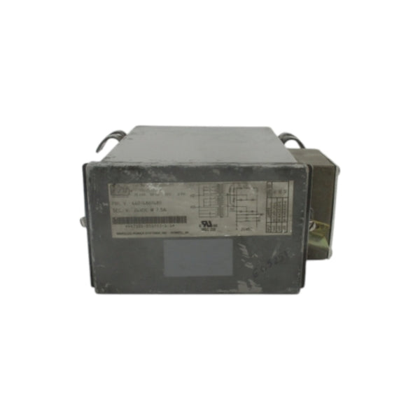 MARCELO POWER SYSTEMS 201-1063 M-22H3SE12P 480V 7.5A NSNP