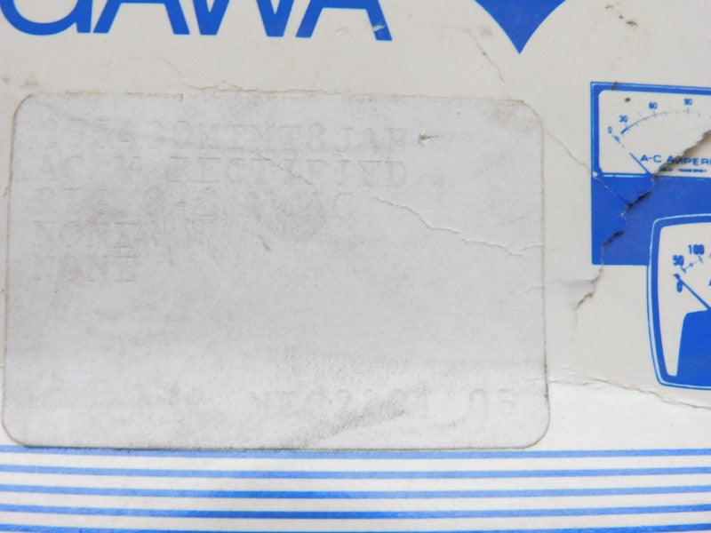 YOKOGAWA RELIANCEC ELECTRIC 255430MTMT8JAB 0-3VAC 0-100 NSMP