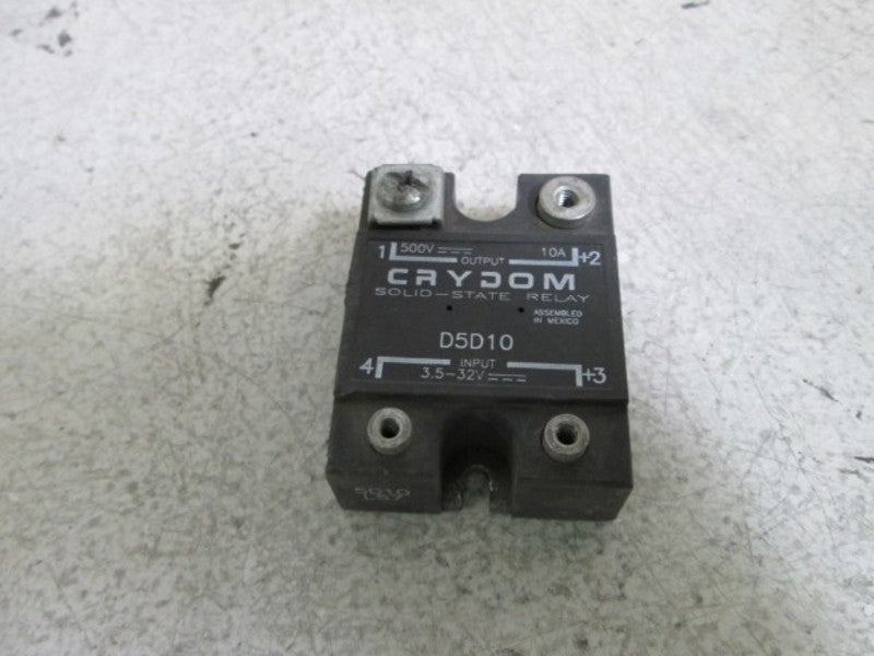 CRYDOM SOLID-STATE RELAY D5D10  UNMP
