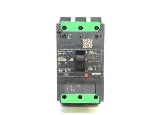 SQUARE D BDL36100 480V 100A NSNP
