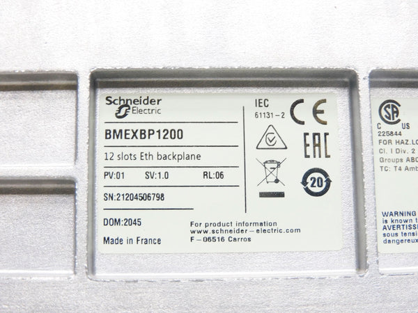 SCHNEIDER ELECTRIC BMEXBP1200 NSMP