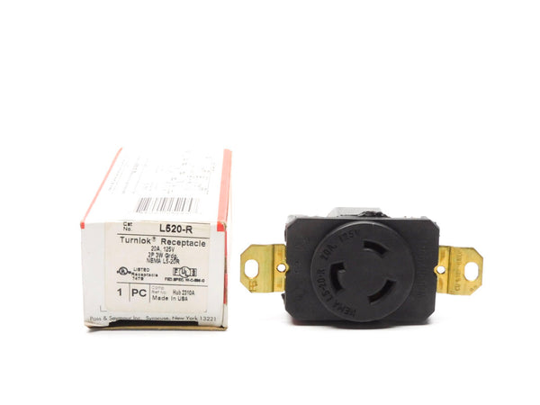 PASS & SEYMOUR L520-R 125V 20A NSMP