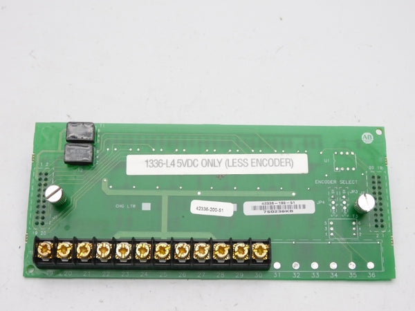 ALLEN BRADLEY 1336-L4 SER. A 5VDC REV. 01 NSMP