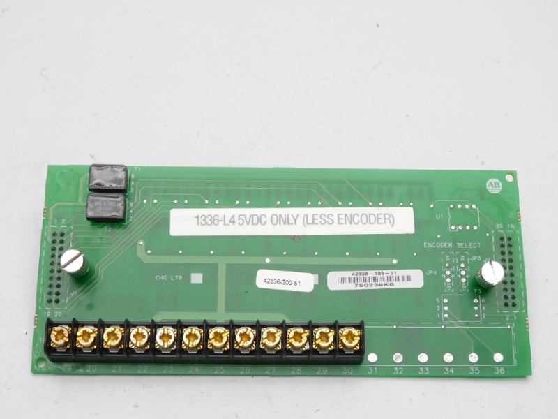 ALLEN BRADLEY 1336-L4 SER. A 5VDC REV. 01 NSMP