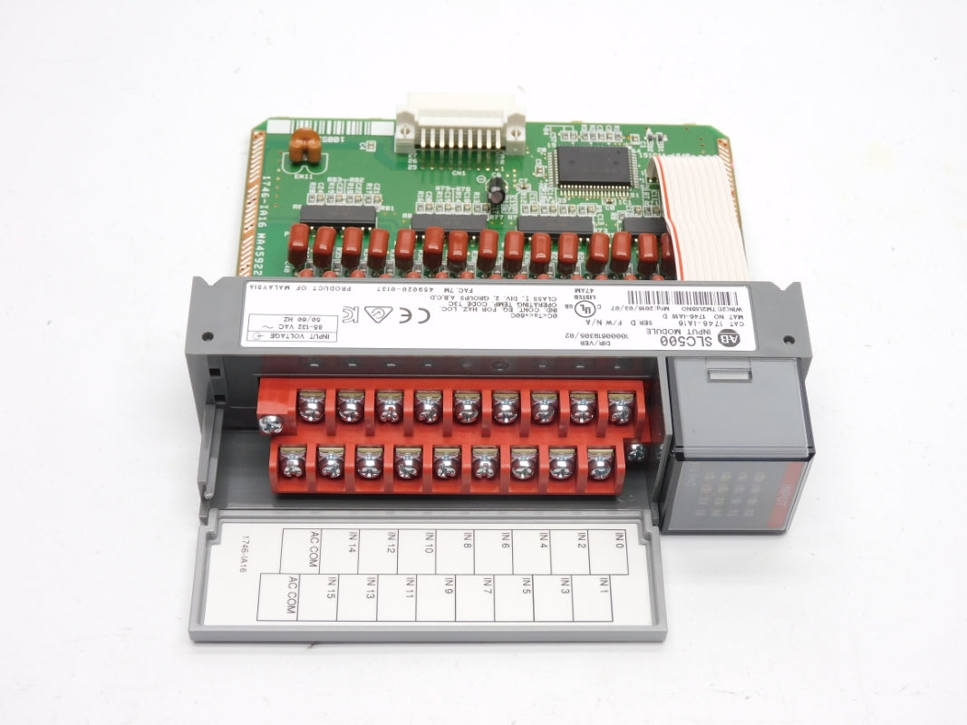 ALLEN BRADLEY 1746-IA16 SER. D 85-132VAC NSMP