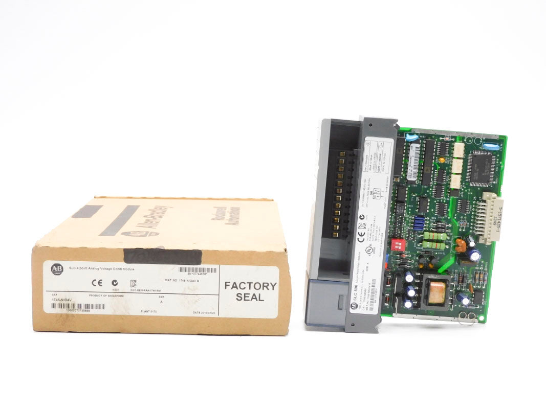 ALLEN BRADLEY 1746-NIO4V SER. A 10VDC NSMP